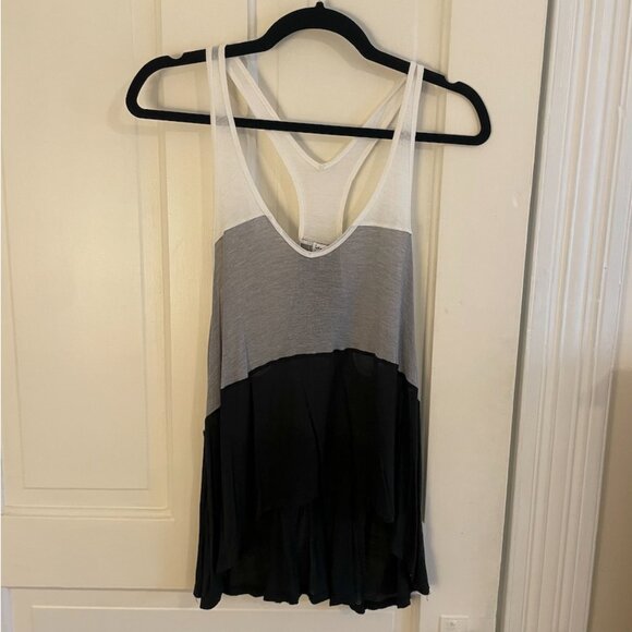Splendid Colorblock Racerback Tank Top Size Medium - Picture 1 of 5